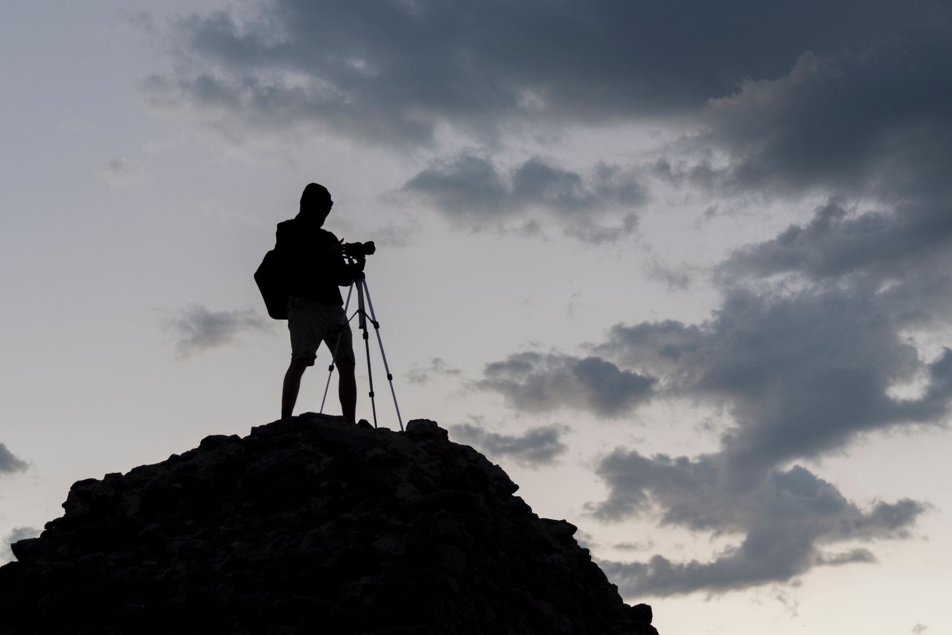 Travel Photographer in Mountains